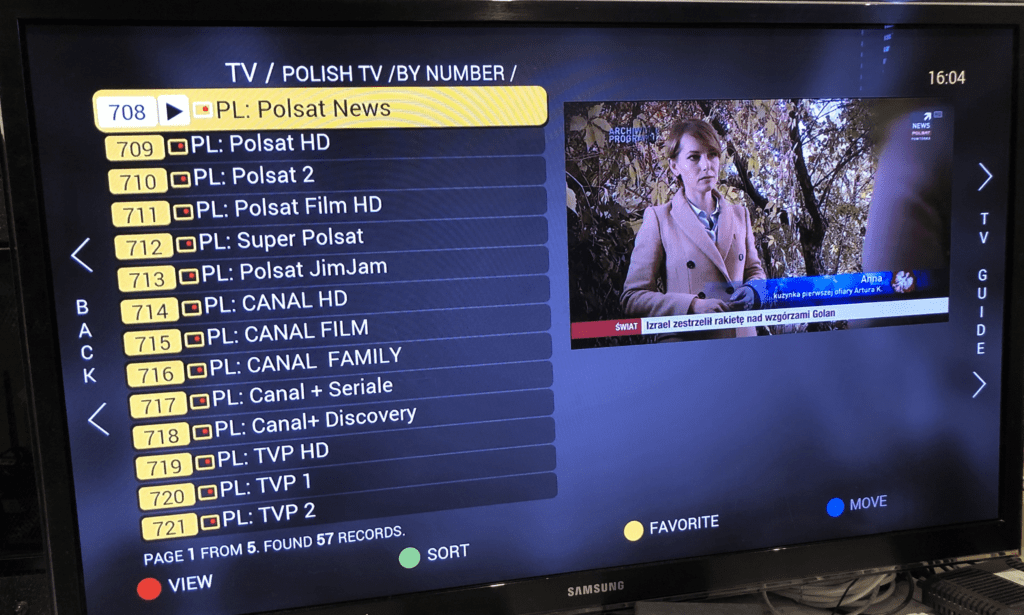 Streaming Polish TV - Streaming TV Asia